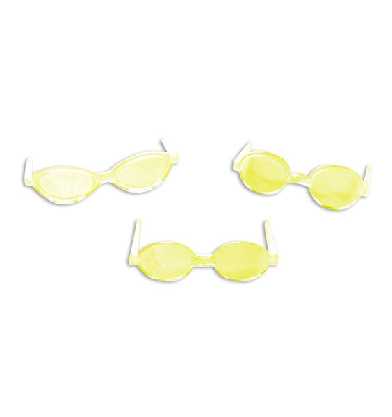 MODELING SUPPLY Glasses Accessory 3 (Yellow) Plastic Model