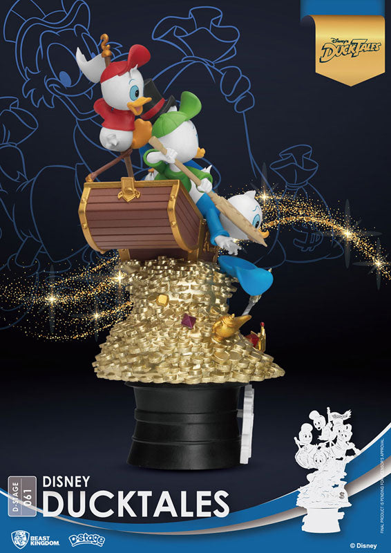 D-Stage #061 "Duck Tales" Scrooge & Huey & Dewey & Louie