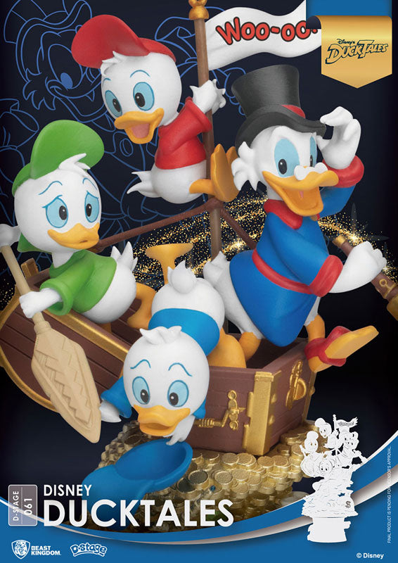 D-Stage #061 "Duck Tales" Scrooge & Huey & Dewey & Louie