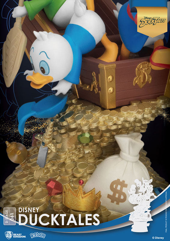 D-Stage #061 "Duck Tales" Scrooge & Huey & Dewey & Louie