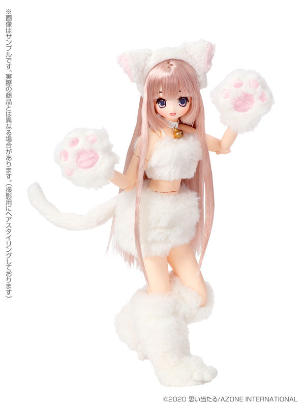 EX Cute Hidamari no Doubutsu-tachi Fluffy Cat / Koron 1/6 Complete Dol ...