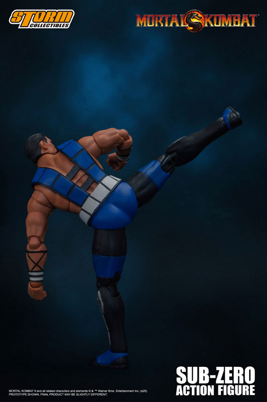 Mortal Kombat Action Figure Sub-Zero (Unmasked)