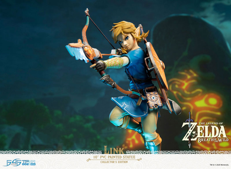 The Legend of Zelda: Breath of the Wild / Link 10 Inch PVC Statue Collectors Edition