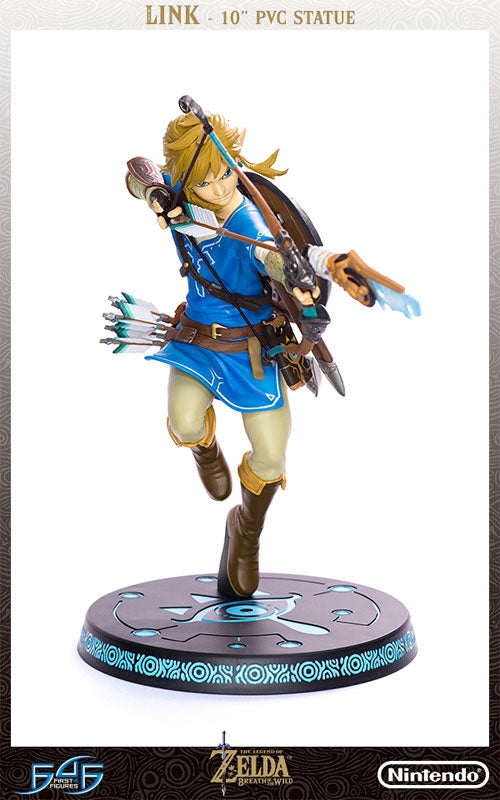 The Legend of Zelda: Breath of the Wild / Link 10 Inch PVC Statue ...