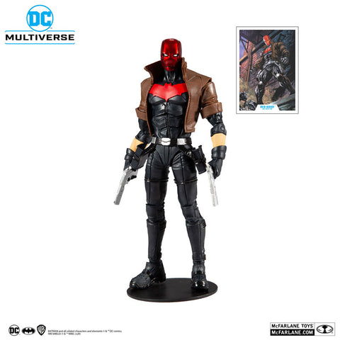 "DC Comics" DC Multiverse 7 Inch, Action Figure #036 Red Hood [Comic/ The New 52]