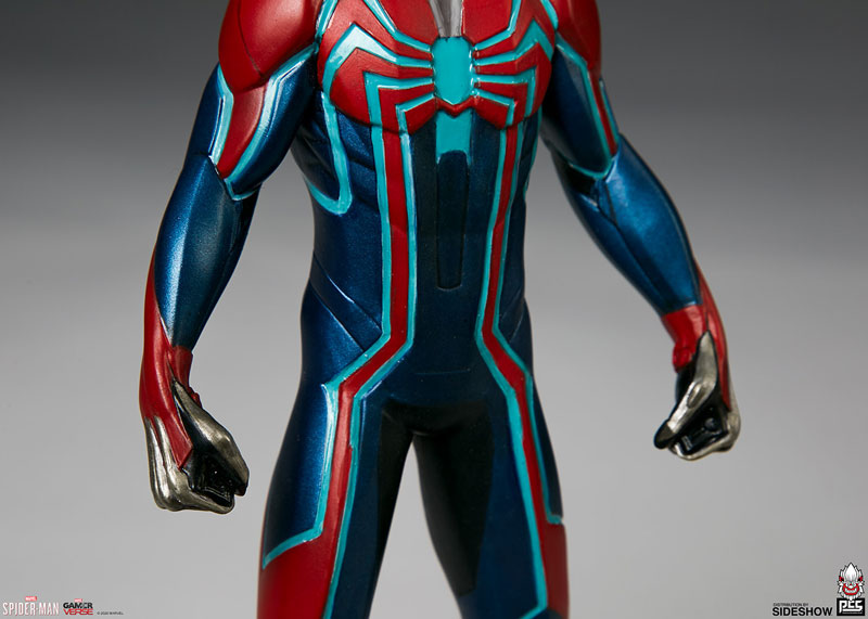 スパイダーマン ベロシティースーツ 1/10 スタチュー Marvel Spider-Man/ Spider-Man Velocity Suit 1/10 Statue - Solaris
