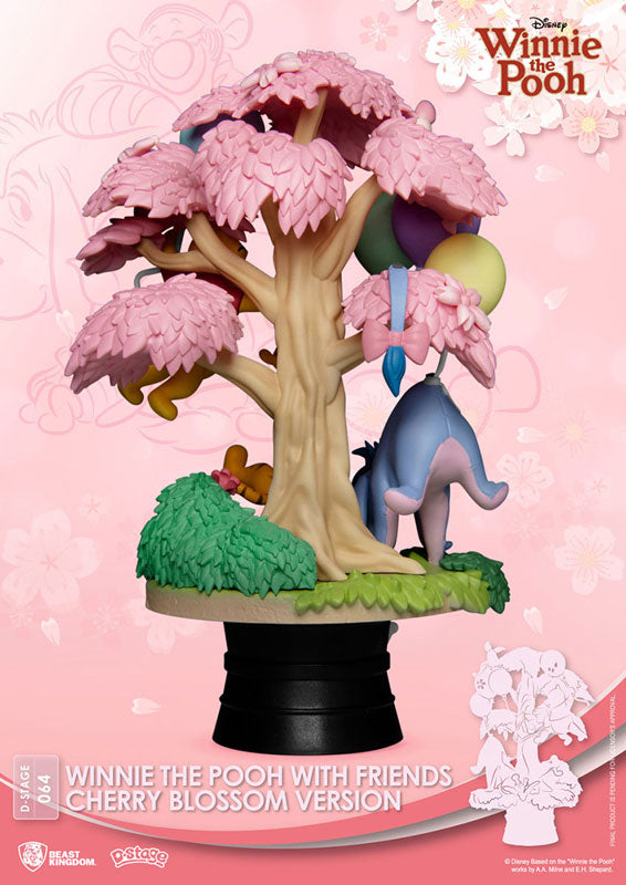 D-Stage #063 "Winnie the Pooh" Pooh and Friends (Cherry Blossom Version)