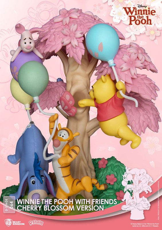 D-Stage #063 "Winnie the Pooh" Pooh and Friends (Cherry Blossom Version)