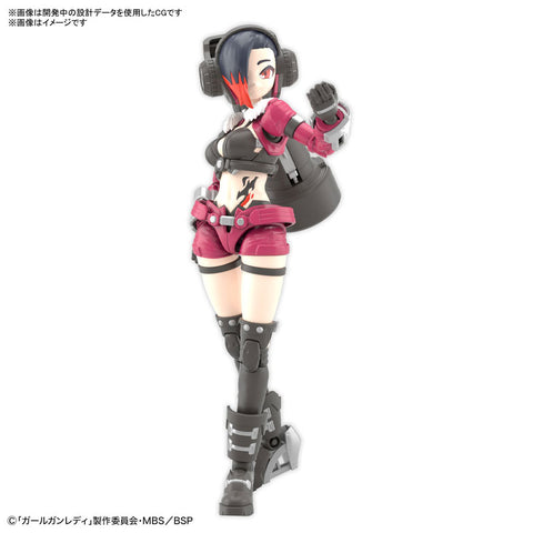 Girl Gun Lady (GGL) Lady Commander Daisy Plastic Model