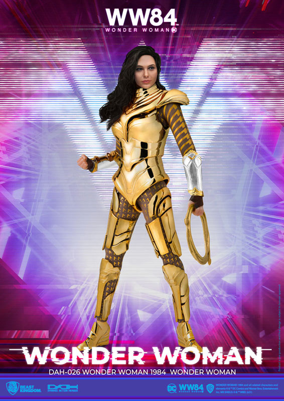 Dynamic Action Heroes #026 "Wonder Woman 1984" Wonder Woman (Gold Armor Ver.)