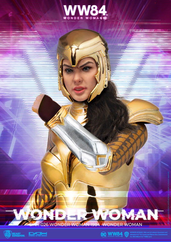 Dynamic Action Heroes #026 "Wonder Woman 1984" Wonder Woman (Gold Armor Ver.)