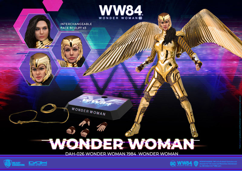 Dynamic Action Heroes #026 "Wonder Woman 1984" Wonder Woman (Gold Armor Ver.)