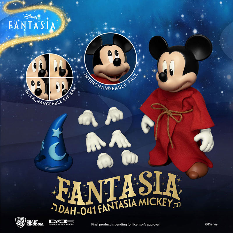 Dynamic Action Heroes #041 "Fantasia" Mickey Mouse (Sorcerer's Apprentice)