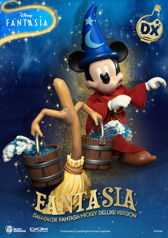 Dynamic Action Heroes] #041DX "Fantasia" Mickey Mouse (Sorcerer's Apprentice/ Deluxe Ver.)