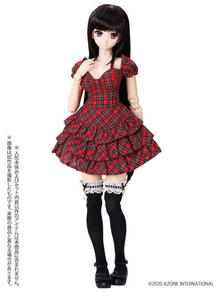 1/3 Scale AZO2 La Luce One-piece Dress Red Checker (ACCESSORY ONLY)