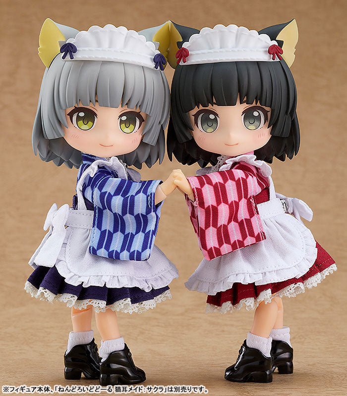 Nendoroid Doll: Outfit Set - Japanese-Style Maid - Blue (Good Smile Company)