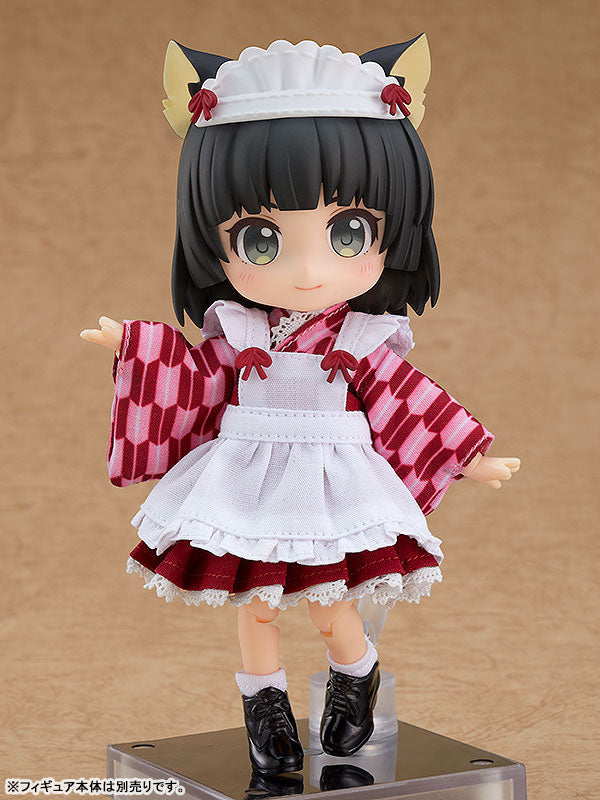 Nendoroid Doll: Outfit Set - Japanese-Style Maid - Pink (Good Smile Company)