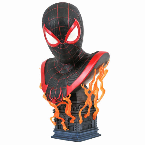 3D Legends / Marvel's Spider-Man Miles Morales: Miles Morales Bust
