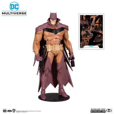 "DC Comics" DC Multiverse 7 Inch, Action Figure #046 Batman (Red Edition)