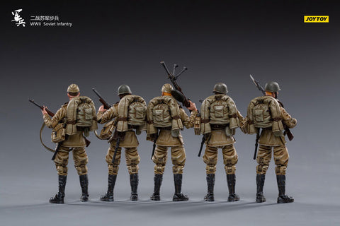 1/18 Soldier WWII Soviet Infantry