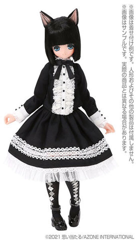 Pure Neemo Wear 1/6 Sunbeam Forest Clothing Shop PNS Fluttery Dream Lace Skirt Black (DOLL ACCESSORY)