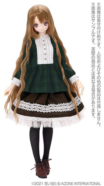 Pure Neemo Wear 1/6 Sunbeam Forest Clothing Shop PNS Fluttery Dream Lace Skirt Brown (DOLL ACCESSORY)