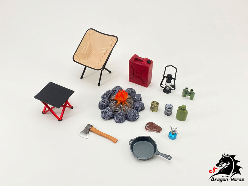 1/12 Scale Camping Gear Set A