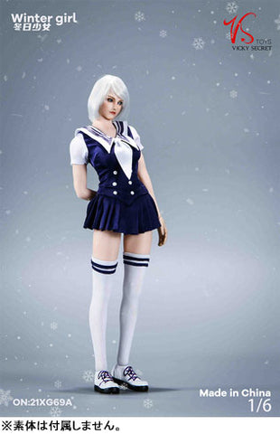 1/6 Head & Outfit Set Winter Girl A