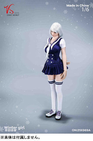 1/6 Head & Outfit Set Winter Girl A