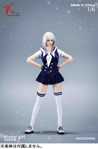 1/6 Head & Outfit Set Winter Girl A