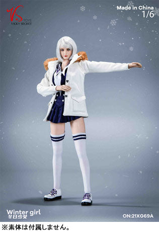 1/6 Head & Outfit Set Winter Girl A