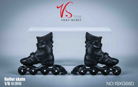 1/6 Accessory Inline Skate Black (DOLL ACCESSORY)