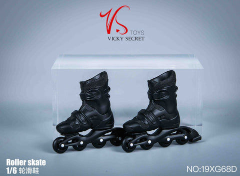 1/6 Accessory Inline Skate Black (DOLL ACCESSORY)