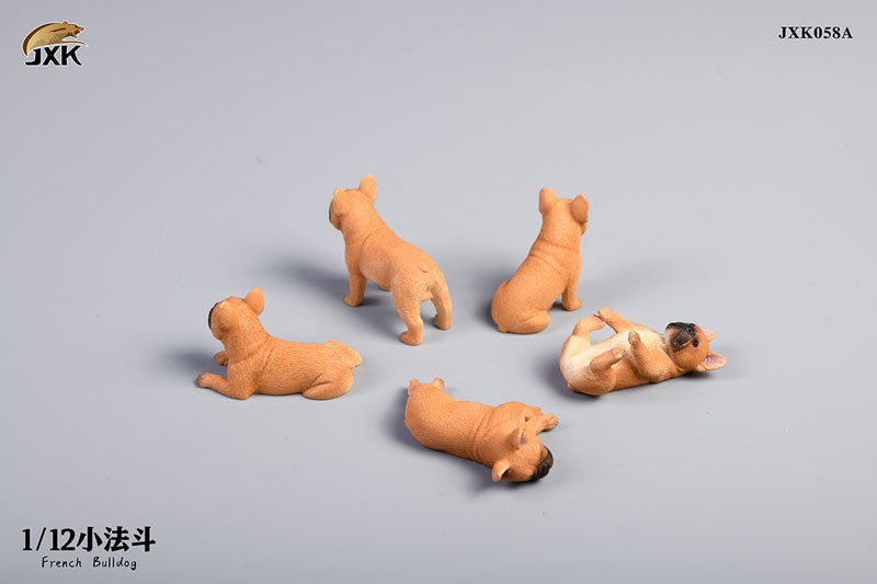 1/12 French Bulldog 5pcs Set A