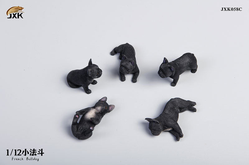 1/12 French Bulldog 5pcs Set C