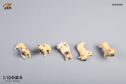 1/12 French Bulldog 5pcs Set D