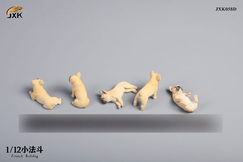 1/12 French Bulldog 5pcs Set D