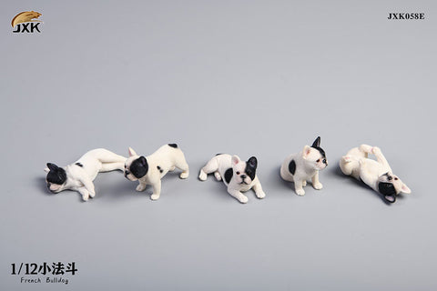 1/12 French Bulldog 5pcs Set E