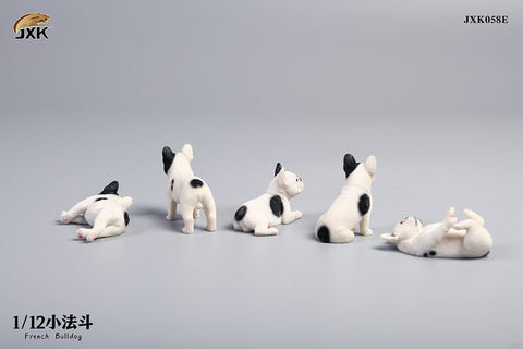 1/12 French Bulldog 5pcs Set E