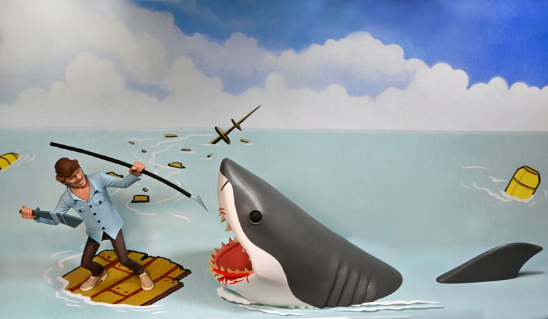 SF・ファンタジー・ホラー E.T. THE EXTRA-TERRESTRIAL TALKINGFIGURE Toony Terrors / Stylized 6 Inch Action Figure: JAWS Sam