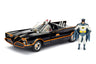 "DC Comics" 1/24 Diecast Vehicle Batmobile & Batman & Robin "Batman 1966 TV Series"