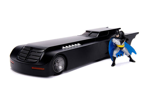 "DC Comics" 1/24 Scale, Diecast Vehicle Batmobile & Batman [Anime "Batman: The Animated Series"]