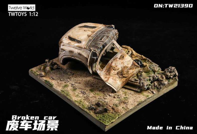 1/12 Scrap Car Diorama D