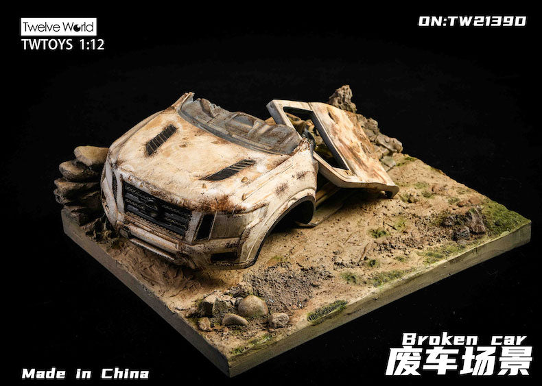 1/12 Scrap Car Diorama D