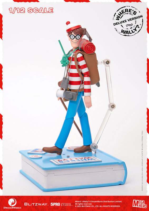 Bonus] Mega Hero Series / WHERE'S WAXLY?: Wally 1/12 Action Figure