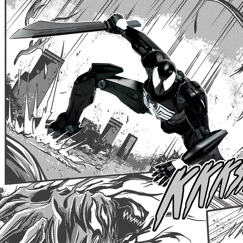Mondo Mecha "Marvel Comics" Action Figure #01 Spider-Man Mecha (Symbiot)