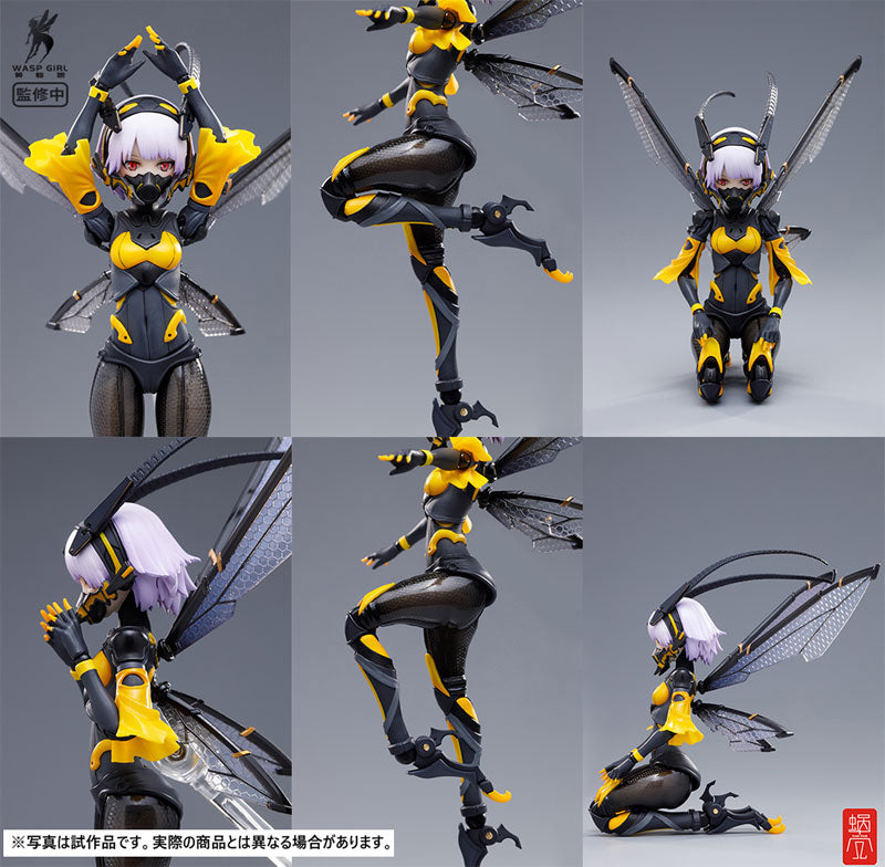 BEE-03W WASP GIRL Bun-chan 1/12 Complete Model Action Figure