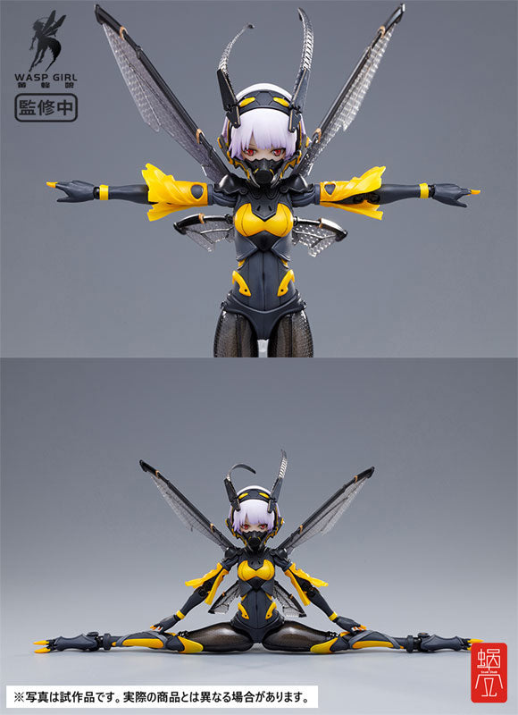 BEE-03W WASP GIRL Bun-chan 1/12 Complete Model Action Figure