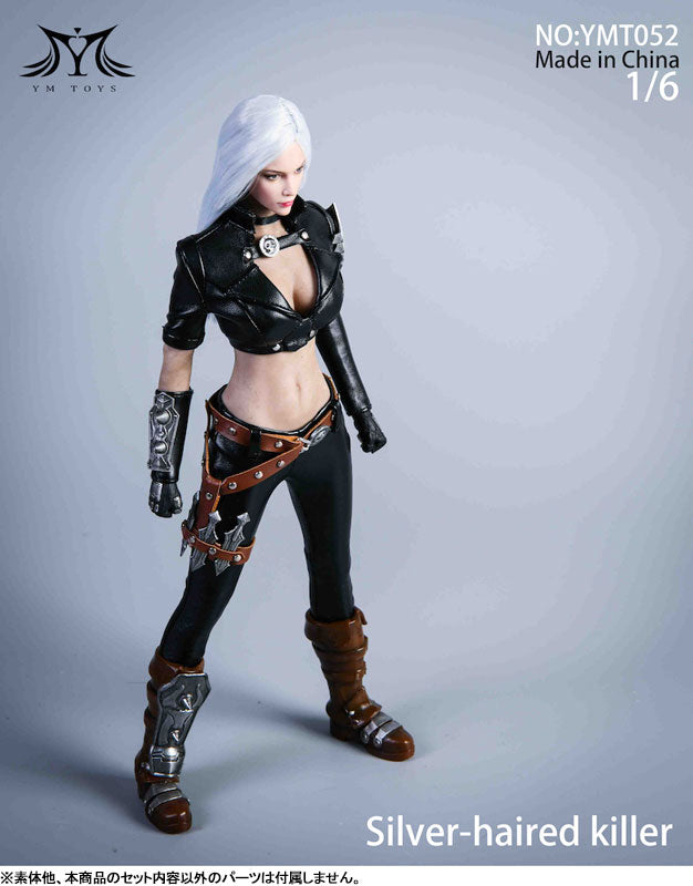 1/6 Head & Female Outfit Silver Haired Killer