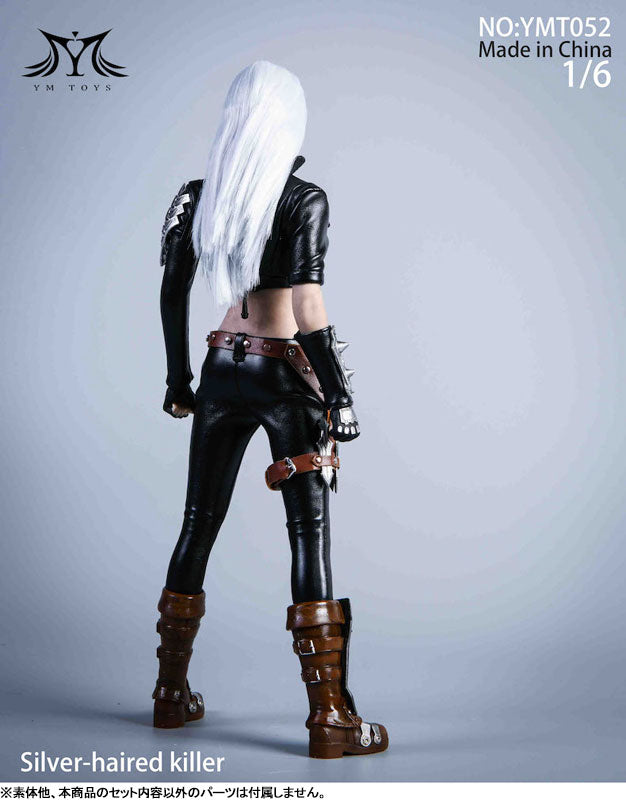 1/6 Head & Female Outfit Silver Haired Killer
